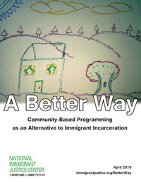 Cover image for NIJC report "A Better Way"